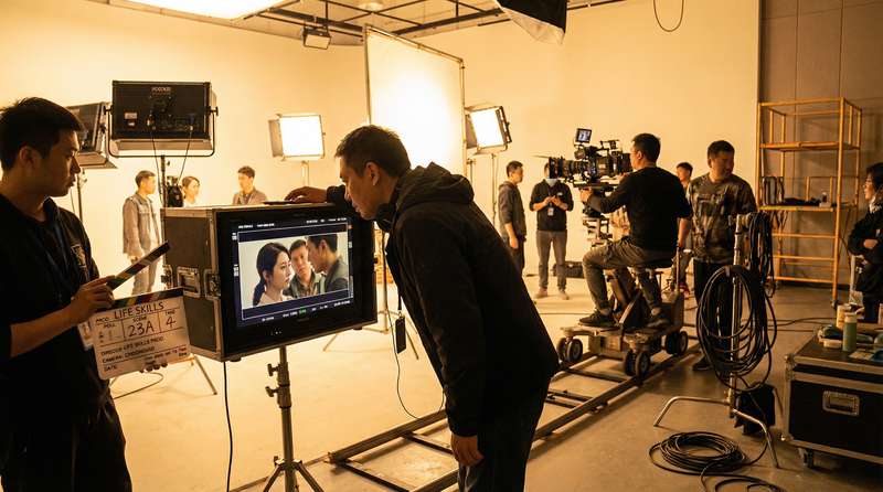 星空传媒影视传媒制作现场